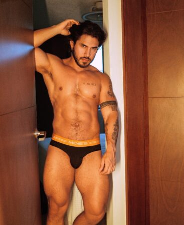 BRIEF ZEUS MC7706 NEGRO