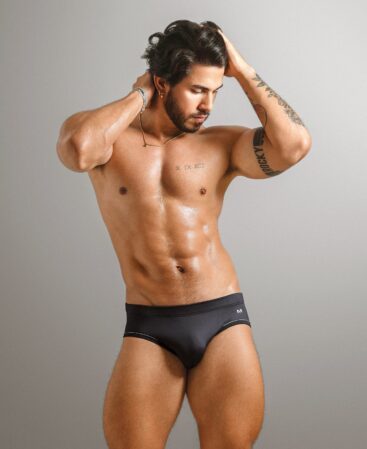 BAÑADOR BRIEF MALIBU NEGRO