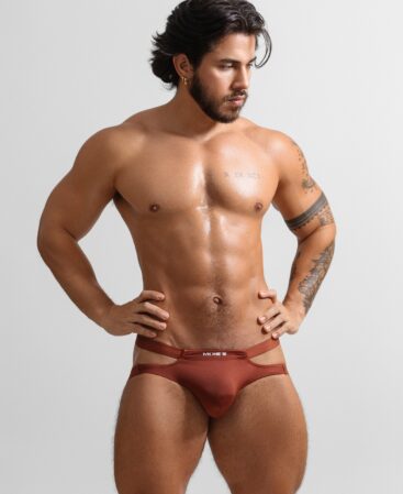 JOCKSTRAP LUXUS MC2104 MARRON